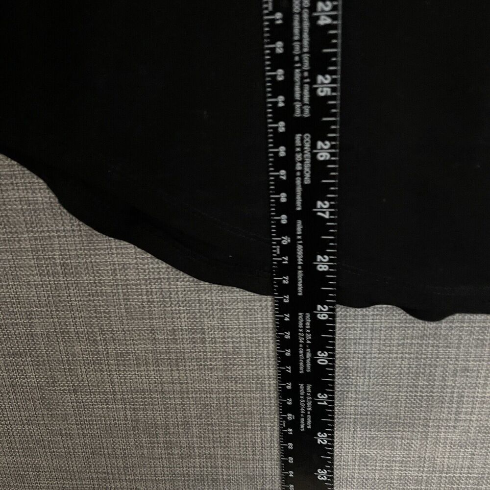 IVY PARK Tank Top Womens Large Shadow Logo Black White Oversized Shirt Deadstock - Picture 5 of 10